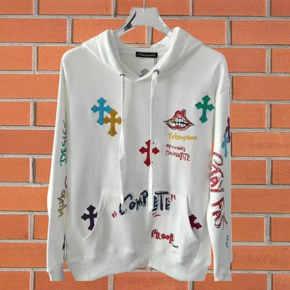 Chrome Hearts Classic White Hoodie